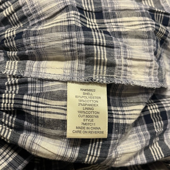 NWT Max Studio Plaid Skirt - Picture 4 of 4